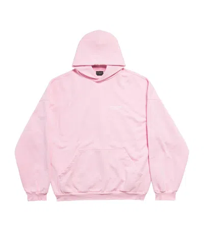 BALENCIAGA COTTON BEVERLY HILLS HOODIE