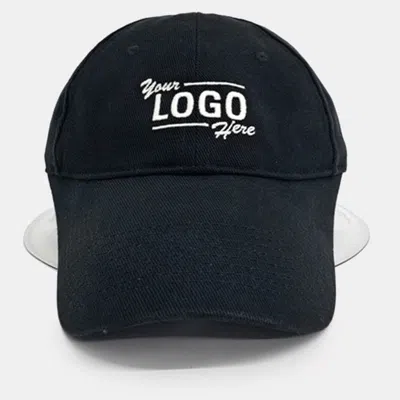 Pre-owned Balenciaga Cotton Black Cap