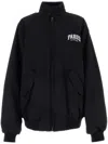 Balenciaga Jacket With Faux Fur Lining In Schwarz