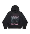 Balenciaga Cotton City Of Angels Hoodie In Black