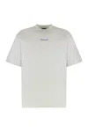 Balenciaga Back T-shirt Medium Fit In Neutral