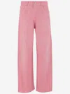 Balenciaga Cotton Denim Jeans In Pink
