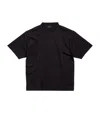 Balenciaga Embroidered Cotton-jersey T-shirt In Brown