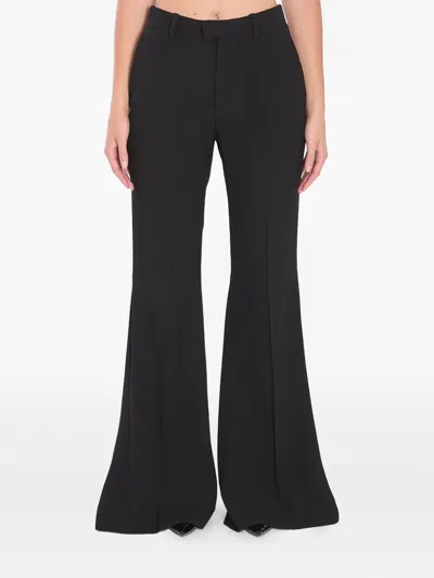 BALENCIAGA COTTON FLARED TROUSERS