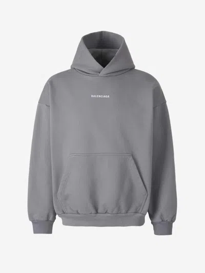 Balenciaga Cotton Hooded Sweatshirt