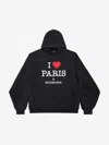 Balenciaga Large Fit Graphic Hoodie