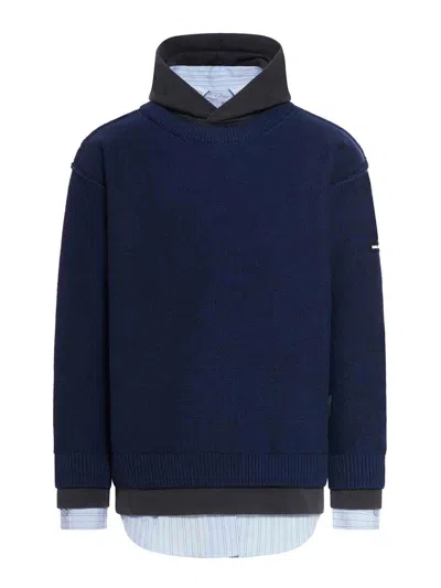 BALENCIAGA SUDADERA - AZUL OSCURO