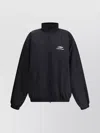 Balenciaga Jacket With Faux Fur Lining In Black