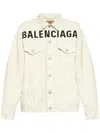 Balenciaga Cotton Jackets In Neutral