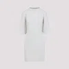 Balenciaga Cotton Jersey Semi Fitted Short Dress In Animal Print