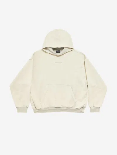Balenciaga Hoodie In Beige O Tan