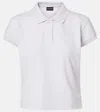 Balenciaga Cotton Piqué Polo Shirt In White