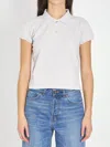 Balenciaga Cotton Pique Polo Shirt With Sport Icon Logo