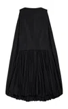 Balenciaga Cotton Poplin Cristobal Gown In Black