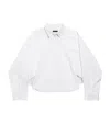 Balenciaga Semi Fitted Button-down Shirt In Multi