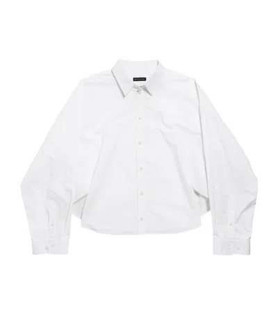 BALENCIAGA COTTON SEMI-FITTED SHIRT