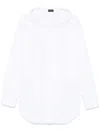 Balenciaga Cotton Shirt In 9000 White