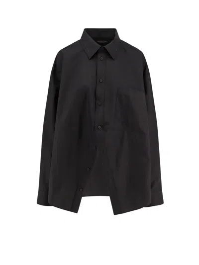 Balenciaga Cotton Shirt In Multi