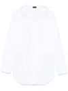 Balenciaga Cotton Shirt In Weiss