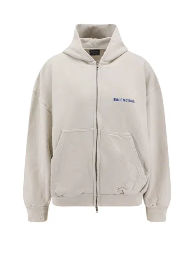Balenciaga Cotton Sweatshirt In Multi