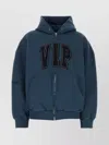 Balenciaga Cotton Sweatshirt With Front Pockets And Hood