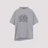 Balenciaga Cotton T-shirt In Gray
