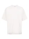 Balenciaga Reflective-logo Cotton T-shirt In Grey