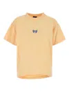 Balenciaga Crew Neck Short Sleeves Soft Fabric In Yellow