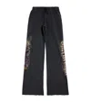 Balenciaga Cotton Tacky Tattoo Sweatpants In Black