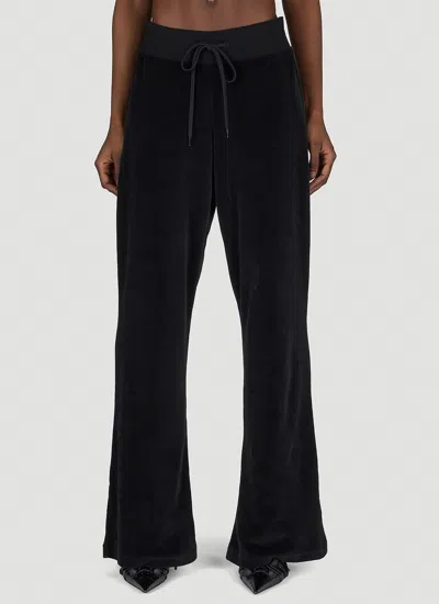 Balenciaga Cotton-terry Sweatpants In Black