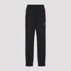 Balenciaga Track Pants With Embroidered-logo In Black