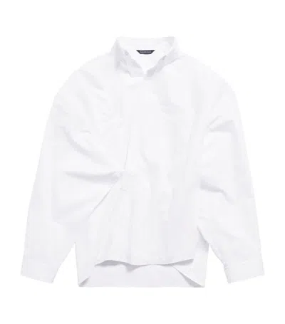 BALENCIAGA COTTON WRAP SHIRT