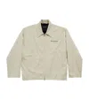 Balenciaga Cotton Zip-up Jacket In Red