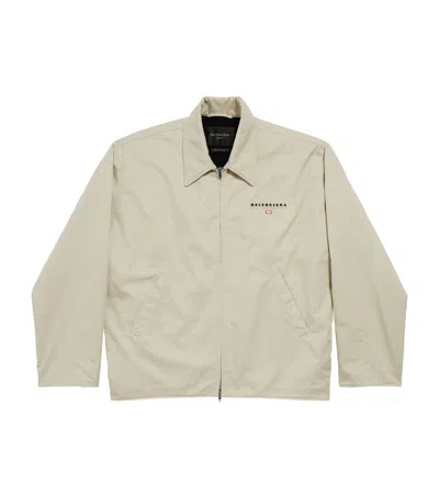 BALENCIAGA COTTON ZIP-UP JACKET