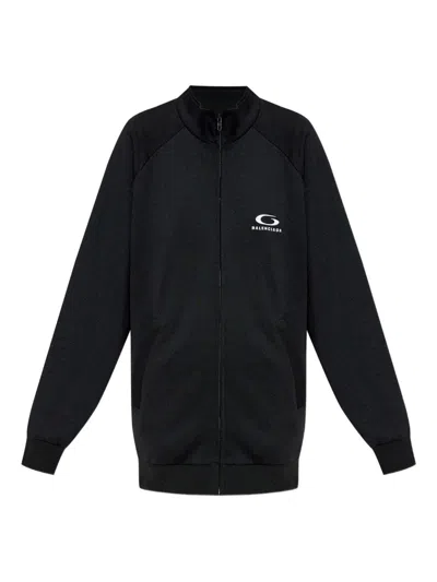 BALENCIAGA BALENCIAGA COTTON ZIPPED SWEATSHIRT