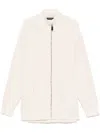 Balenciaga Cream Cotton And Polyester Sweater