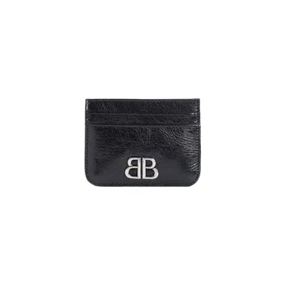 Balenciaga Credit Card Case Black