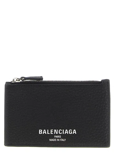 Balenciaga Credit Lungo Card Holder In Black
