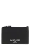 Balenciaga Credit Long Coin And Card Holder In Black