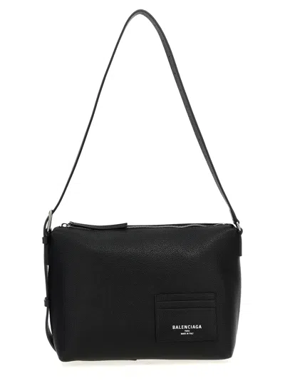 Balenciaga Credit Messenger S Crossbody Bag In Black