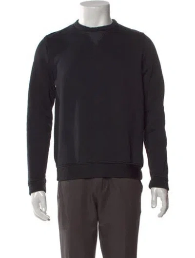 Pre-owned Balenciaga Crew Neck Long Sleeve Sweatshirt In Black