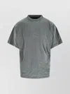 Balenciaga Crew Neck Short Sleeve Relaxed Fit T-shirt In Gray