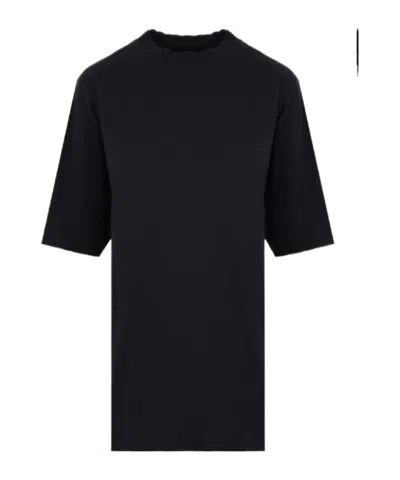 Balenciaga Crew Neck Short-sleeve T-shirt In Black