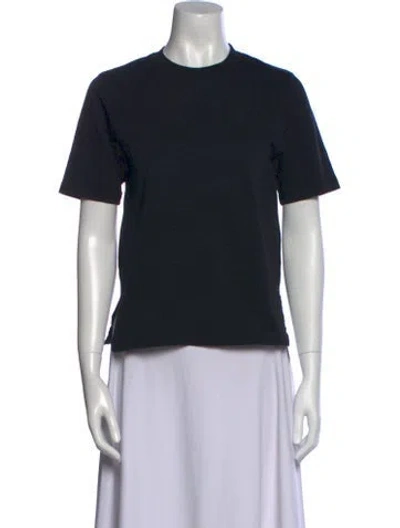 Pre-owned Balenciaga Crew Neck Short Sleeve T-shirt In Black