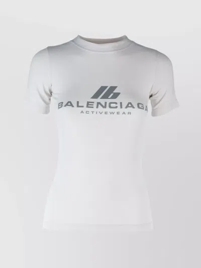 BALENCIAGA CREW NECK SHORT SLEEVES TOP