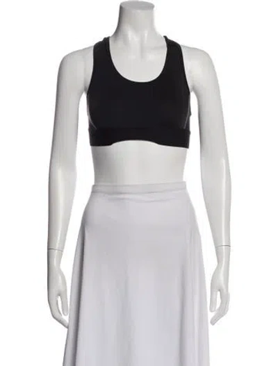 Pre-owned Balenciaga Crew Neck Sleeveless Sports Bra In Gray