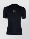 Balenciaga Men's Under Amour Mock Neck Short Sleeve T-shirt