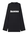 Balenciaga Crew Neck T-shirt In Blue