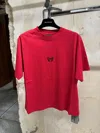Balenciaga Crew Neck T-shirt In Red