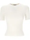 Balenciaga Women Open-knit Wool Top In White